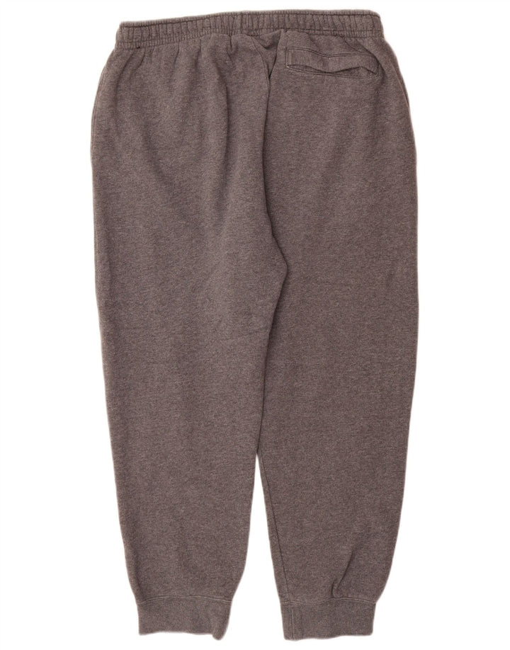 Nike - Pantalones de chándal para hombre, color gris, algodón