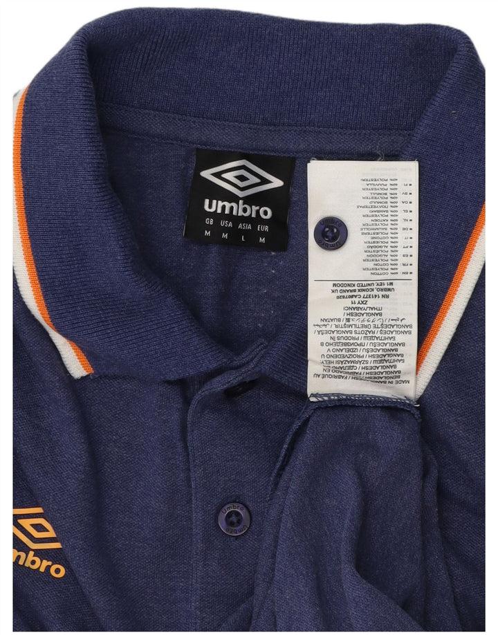 UMBRO Polo Hombre Algodón Azul Marino Medio