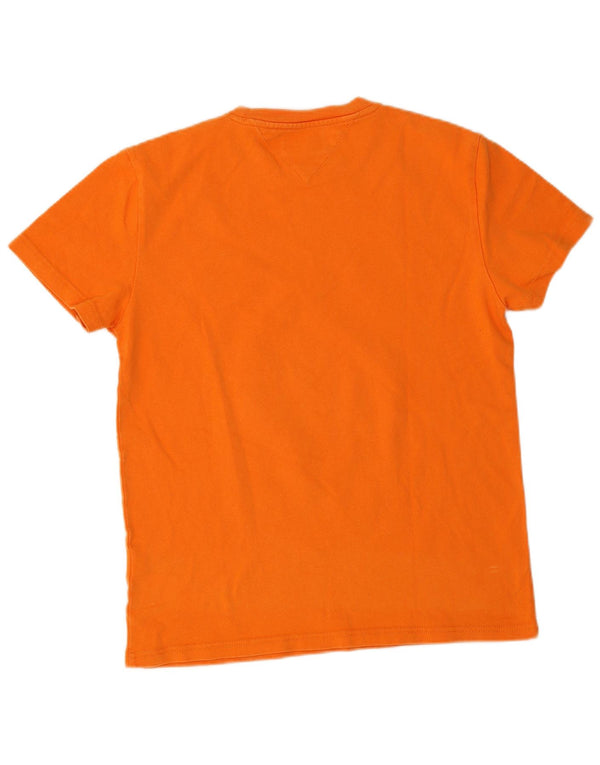 Tommy Hilfiger Camiseta para hombre Top Small Naranja Algodón