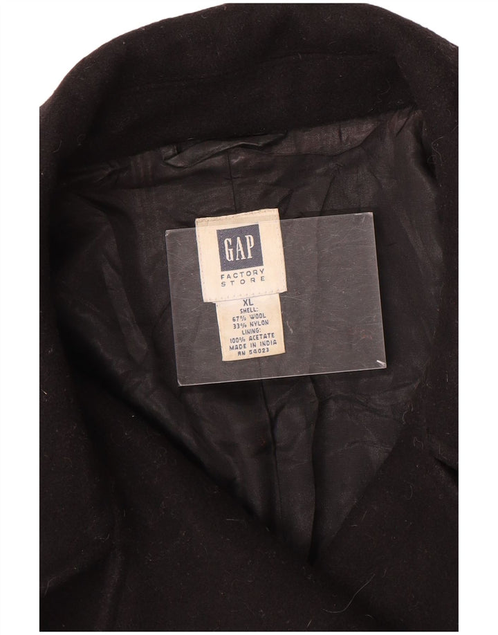 Gap Chaquetón para Mujer UK 40 XL Lana Negra