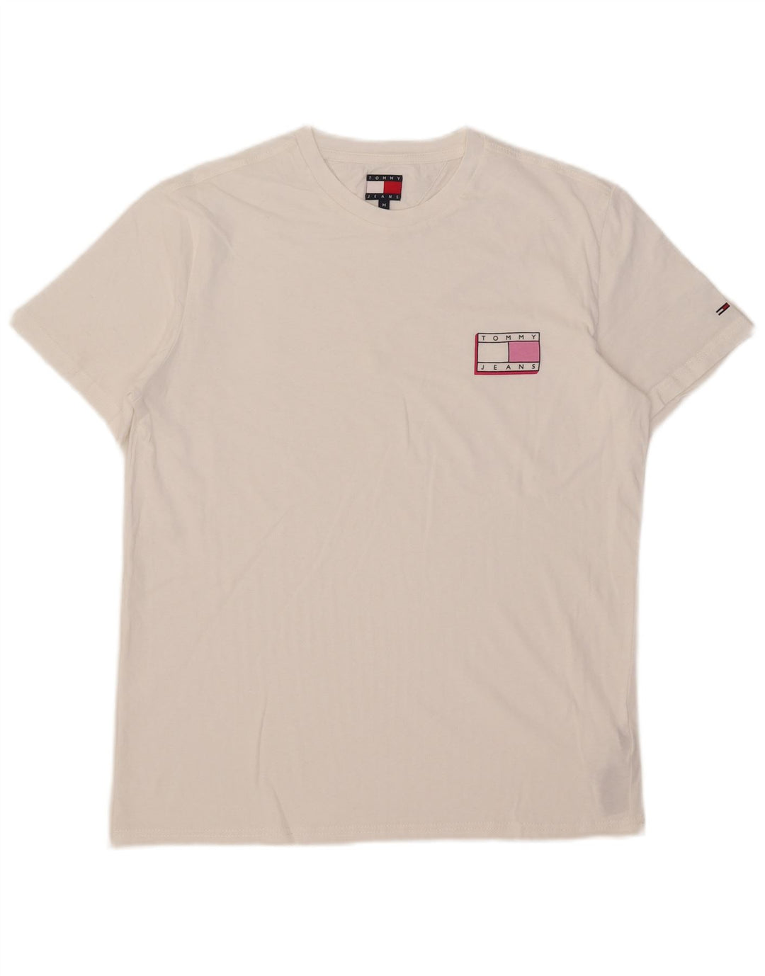 Camiseta Tommy Hilfiger Hombre Top Medium Blanco Algodón