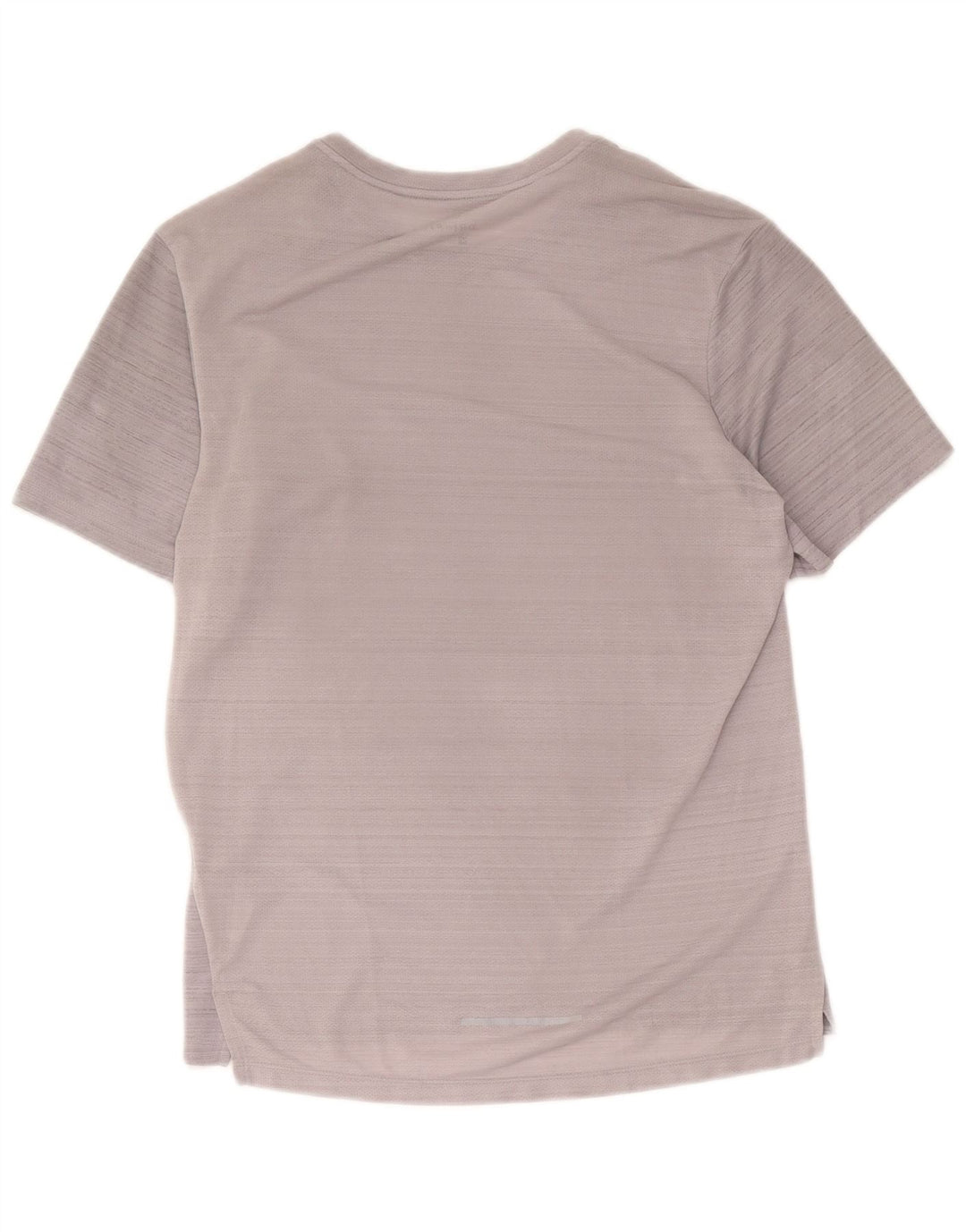 Camiseta Nike Dri Fit para hombre Top pequeño poliéster moteado gris
