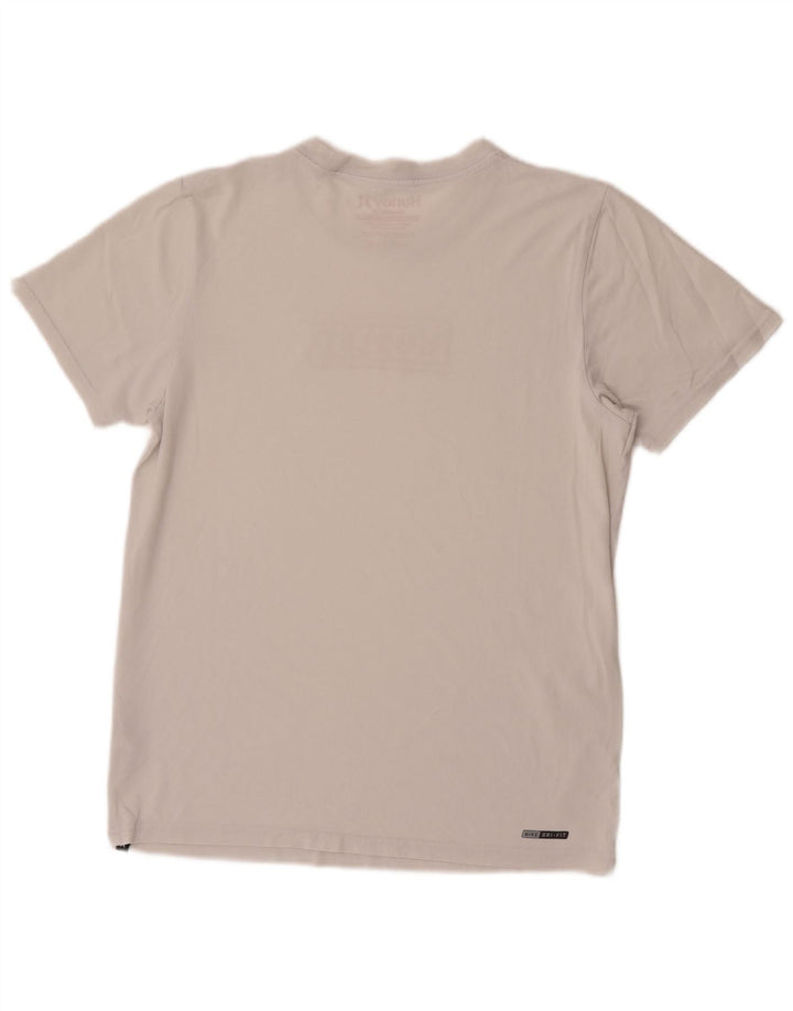 Hurley - Camiseta gráfica de ajuste premium para hombre, talla mediana, algodón blanco