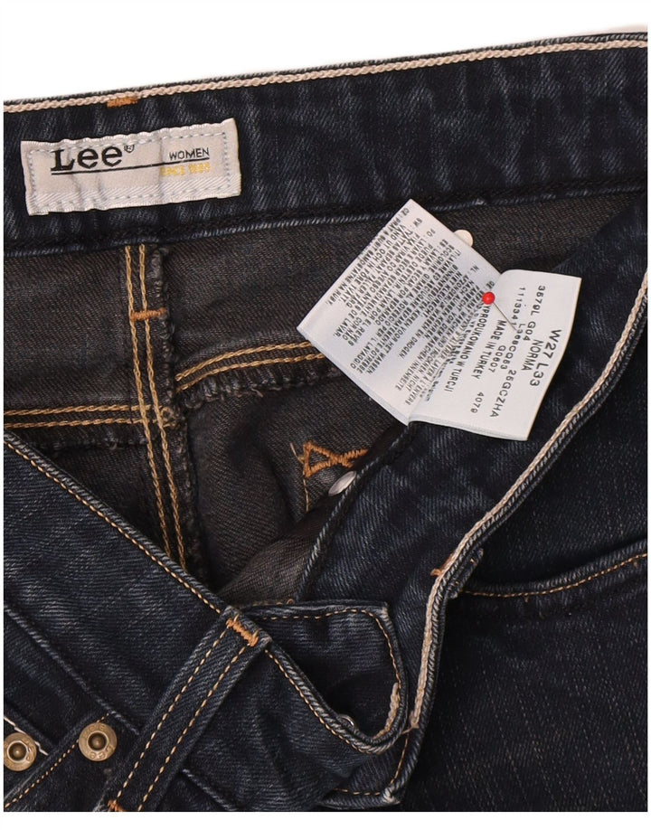 Vaqueros Lee Norma Slim para mujer W27 L33 Algodón azul marino