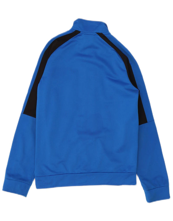Puma - Chaqueta de chándal con gráfico para niños, 11-12 años, color azul