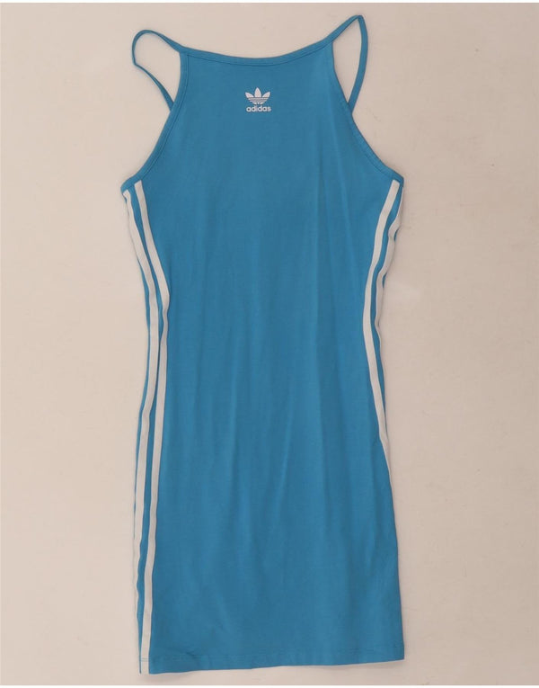 Adidas Vestido de tenis para mujer UK 6 XS Algodón azul