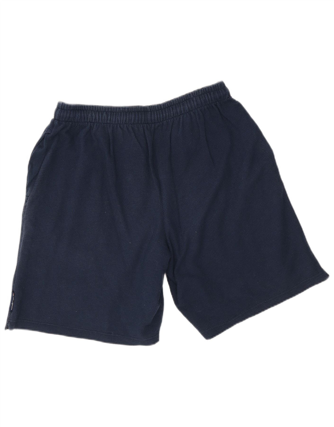 Champion Shorts deportivos gráficos para hombre Algodón azul marino mediano