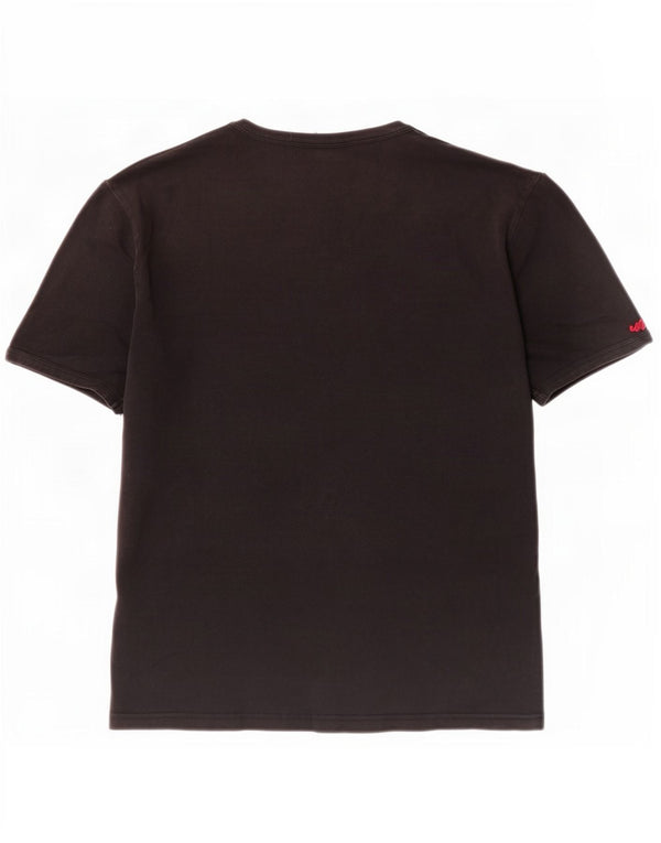 Guess Camiseta para mujer Top UK 12 Medium Black Cotton