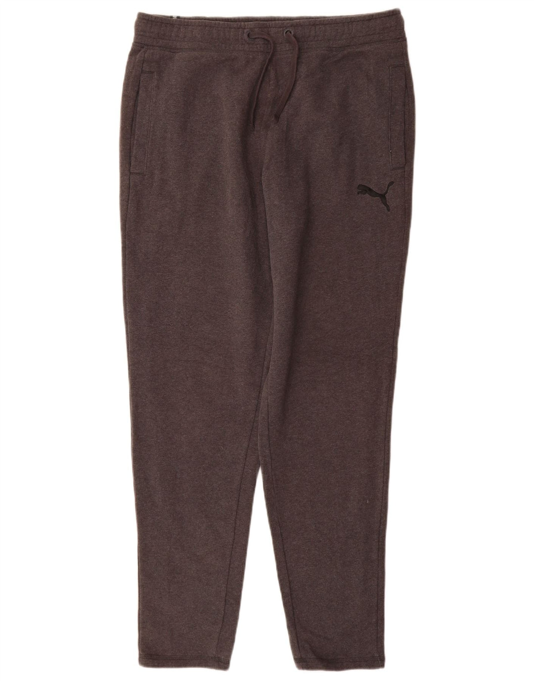 Pantalones de chándal PUMA para hombre de algodón gris medio