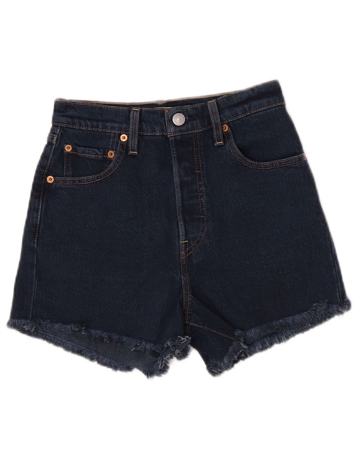 Levi's Shorts Vaqueros Mujer W25 XS Algodón Azul Marino