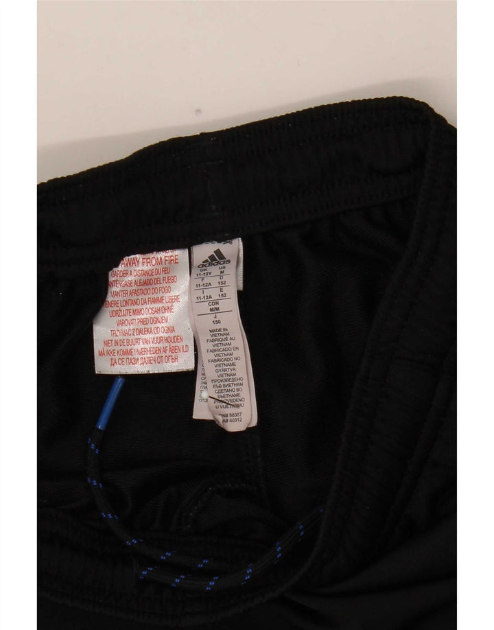 Adidas Pantalón Chándal Niño 11-12 Años Negro Poliéster