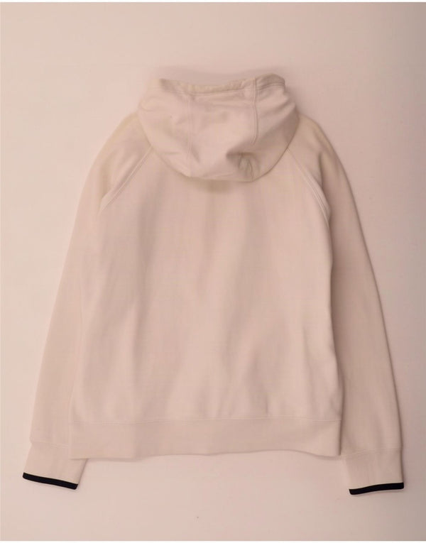 Nike Jersey con capucha gráfica para hombre, talla grande, de algodón blanco roto