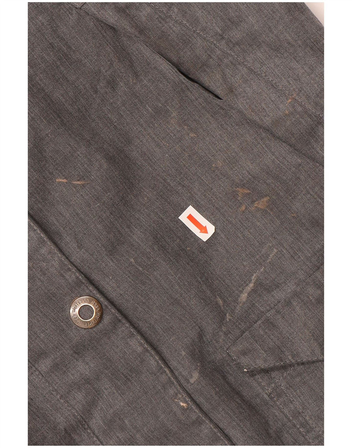 JACK WOLFSKIN Chaqueta parka con capucha para mujer UK 10 Small Grey Poliéster