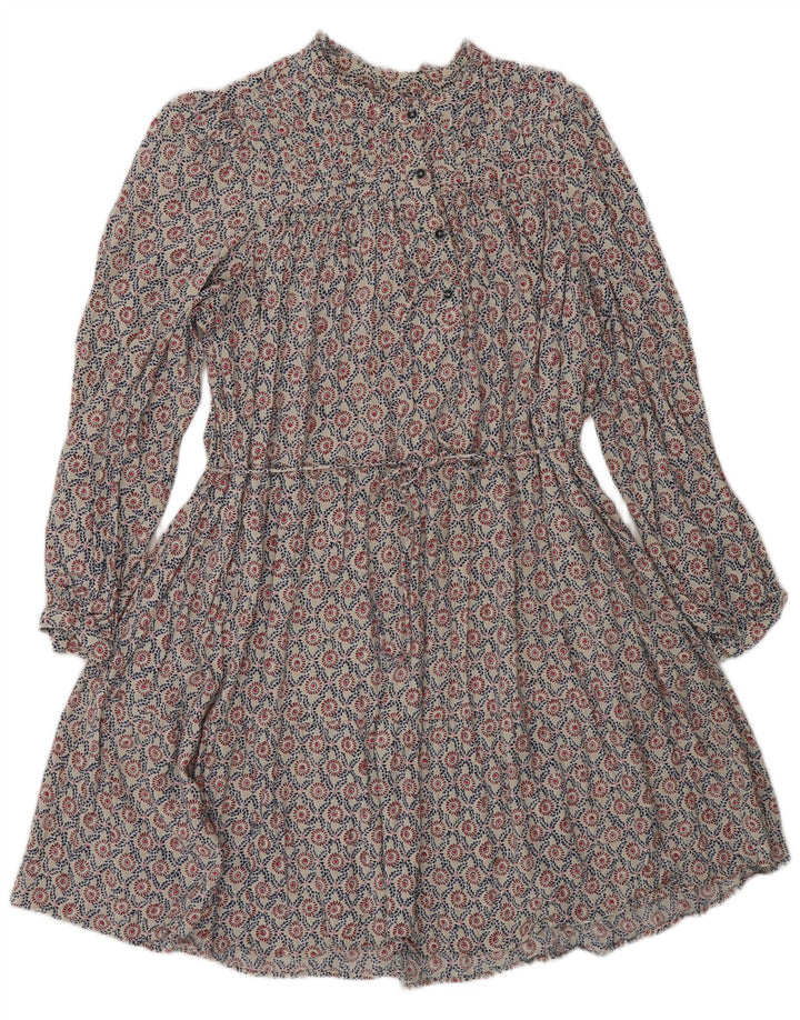 Marks & Spencer Vestido escalonado para mujer UK 46 Grande Multicolor Bohemio