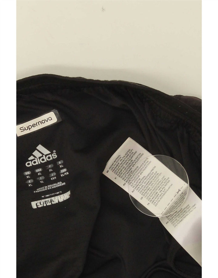 Adidas Mens Climacool Sport Shorts XL Negro Colorblock Poliéster