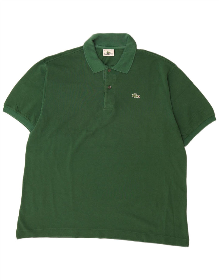 LACOSTE Polo para hombre Talla 6 XL Algodón verde