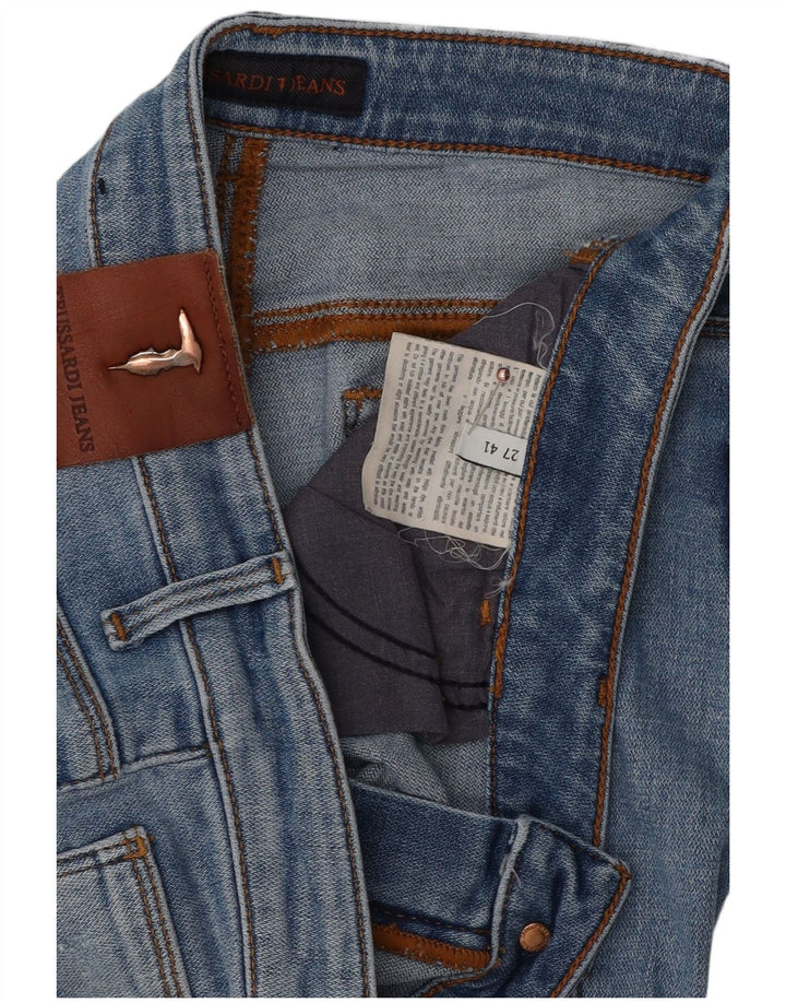 TRUSSARDI Womens Skinny Jeans W27 L31 Blue