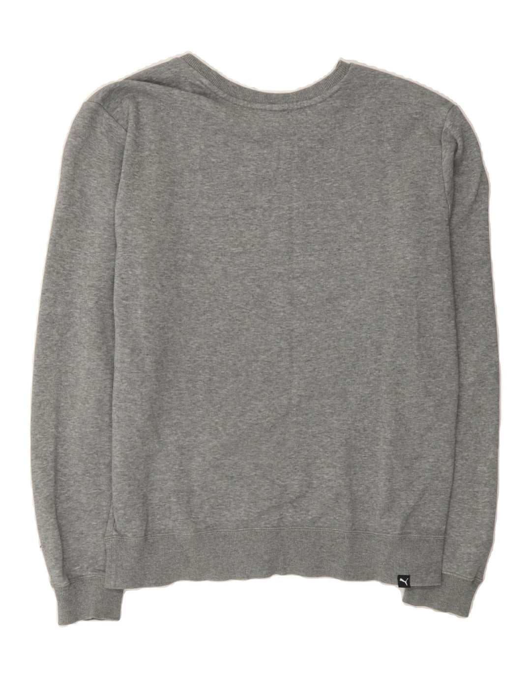 PUMA Mens Sweatshirt Jumper Medium Grey Cotton Vintage Puma and Second-Hand Puma from Messina Hembry 