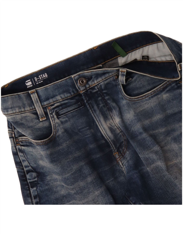 G-STAR Vaqueros ajustados para hombre W32 L26 Azul