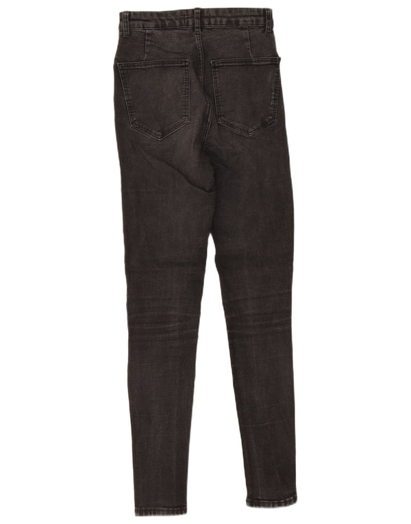 Zara Vaqueros Pitillo Mujer EU 36 XS W26 L27 Negro