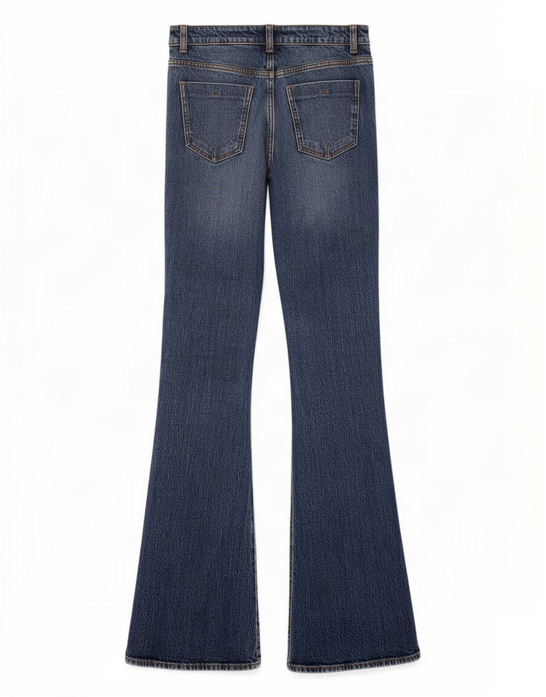 Zara Vaqueros Acampanados Mujer EU 34 2XS W24 L34 Azul