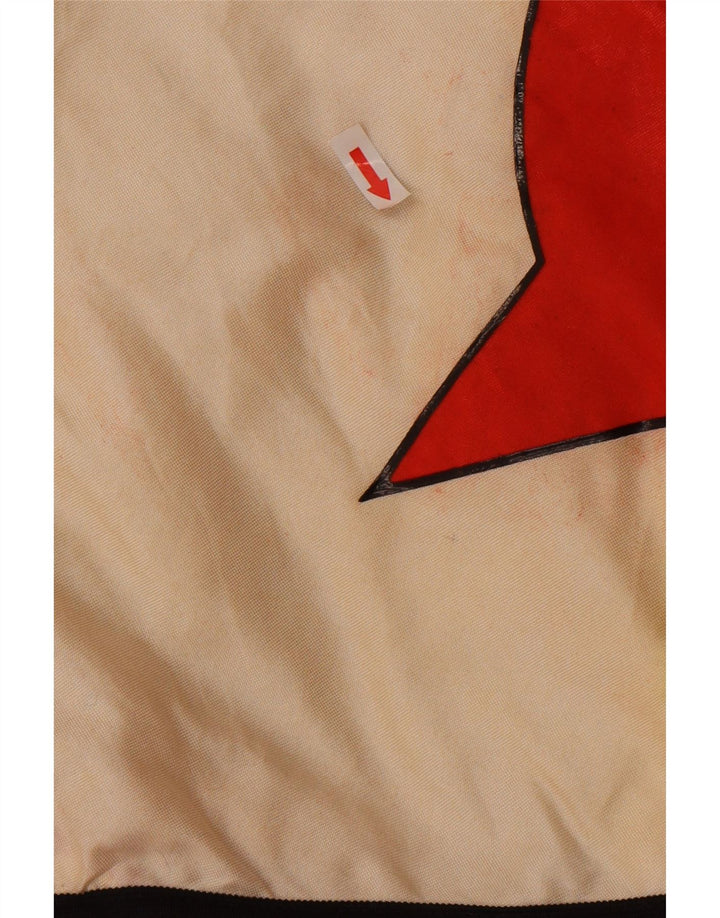 Dainese Mens Graphic Racer Jacket EU 52 Large Rojo Colorblock Poliamida