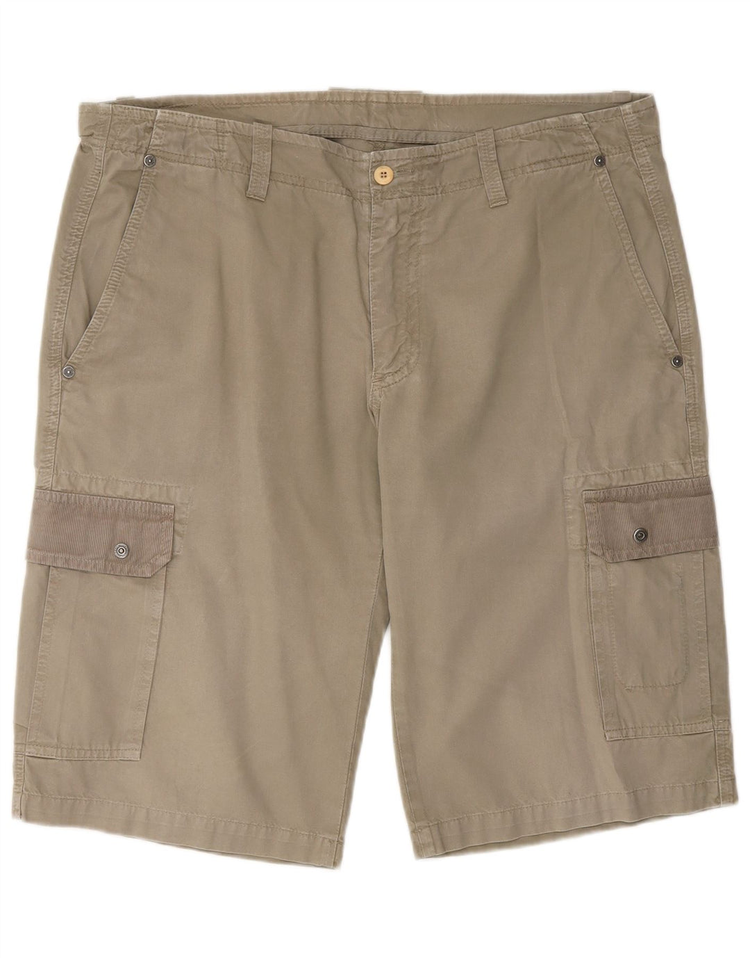 Jey Coleman pantalones cortos cargo para hombre W36 grande beige