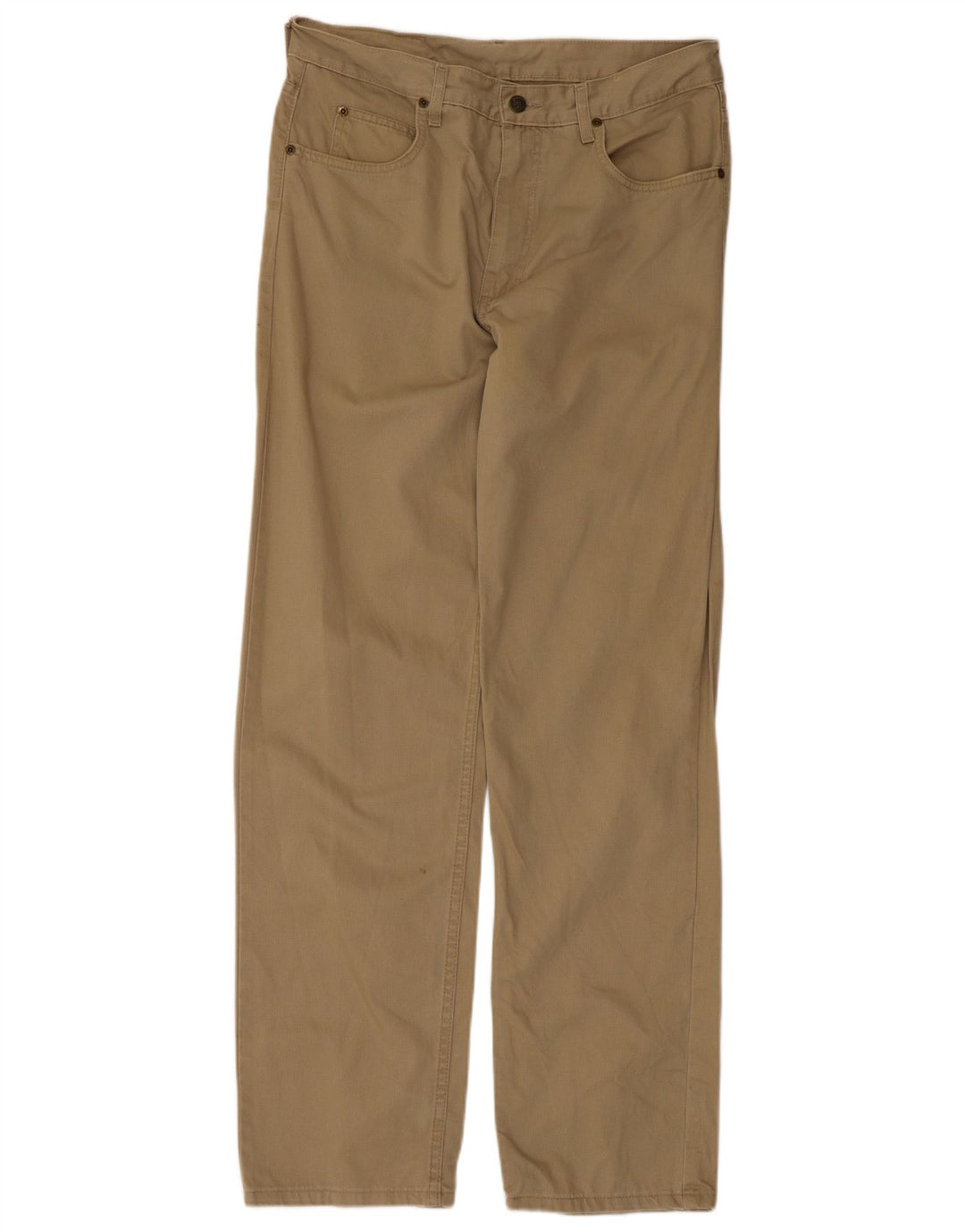 Pantalones informales Lee para hombre W34 L32 Algodón beige