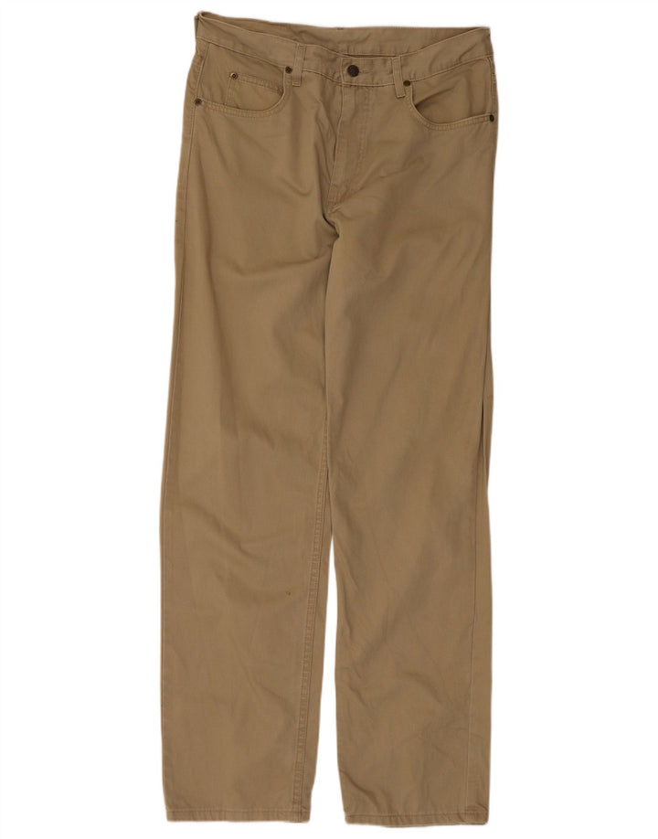 Pantalones informales Lee para hombre W34 L32 Algodón beige