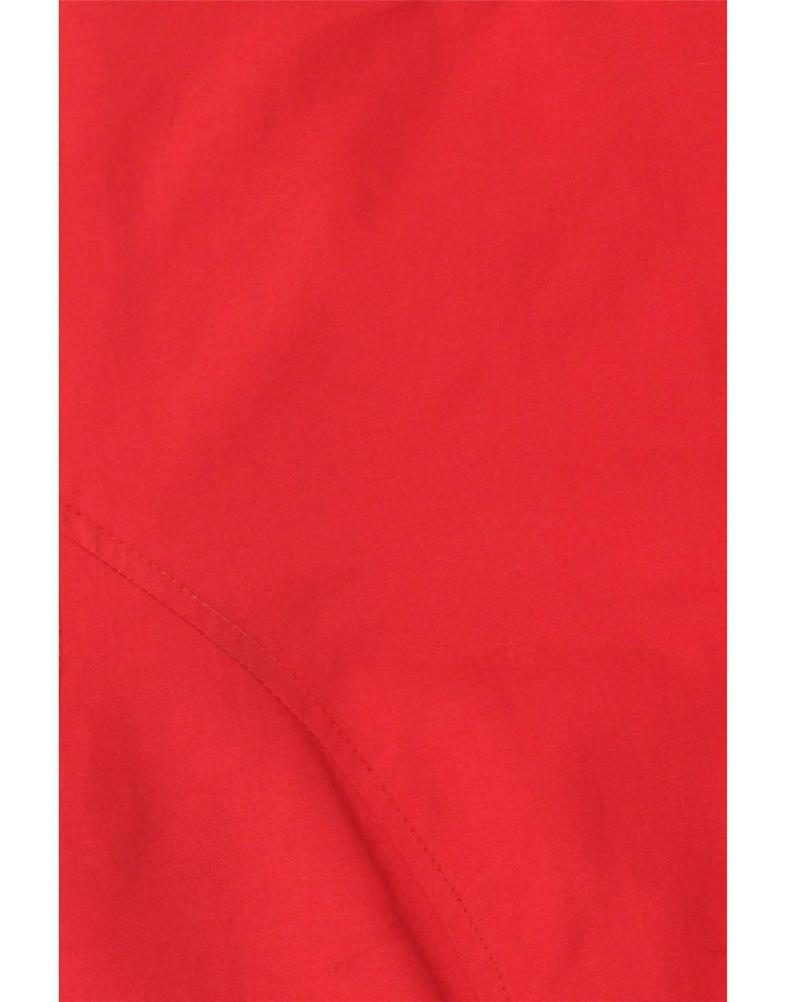Rifle Chaqueta acolchada con capucha para hombre UK 44 2XL Poliamida roja
