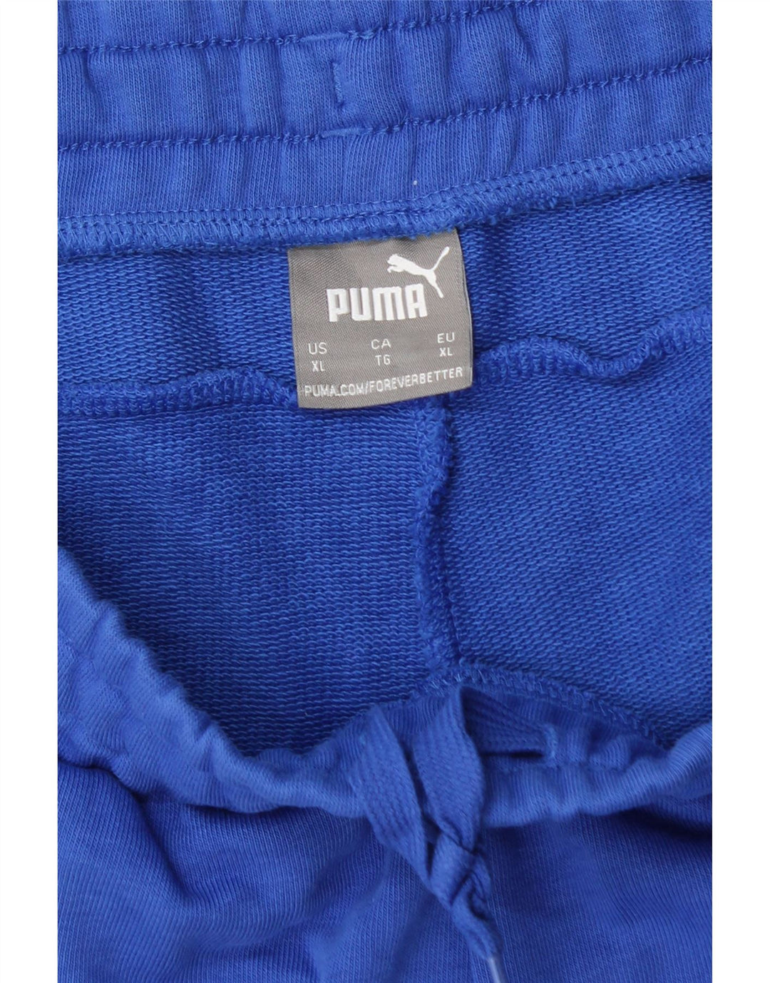 Puma Pantalones cortos deportivos gráficos para hombre XL Algodón azul