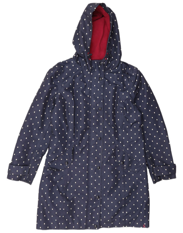 Chubasquero con capucha para mujer Joules UK 44 Grande Poliéster con lunares azul marino