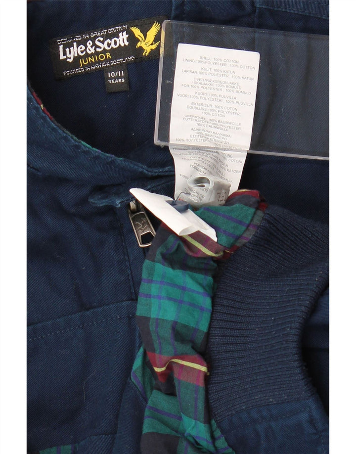 Lyle & Scott Chaqueta Bomber para Niños 10-11 Años Azul Marino Algodón