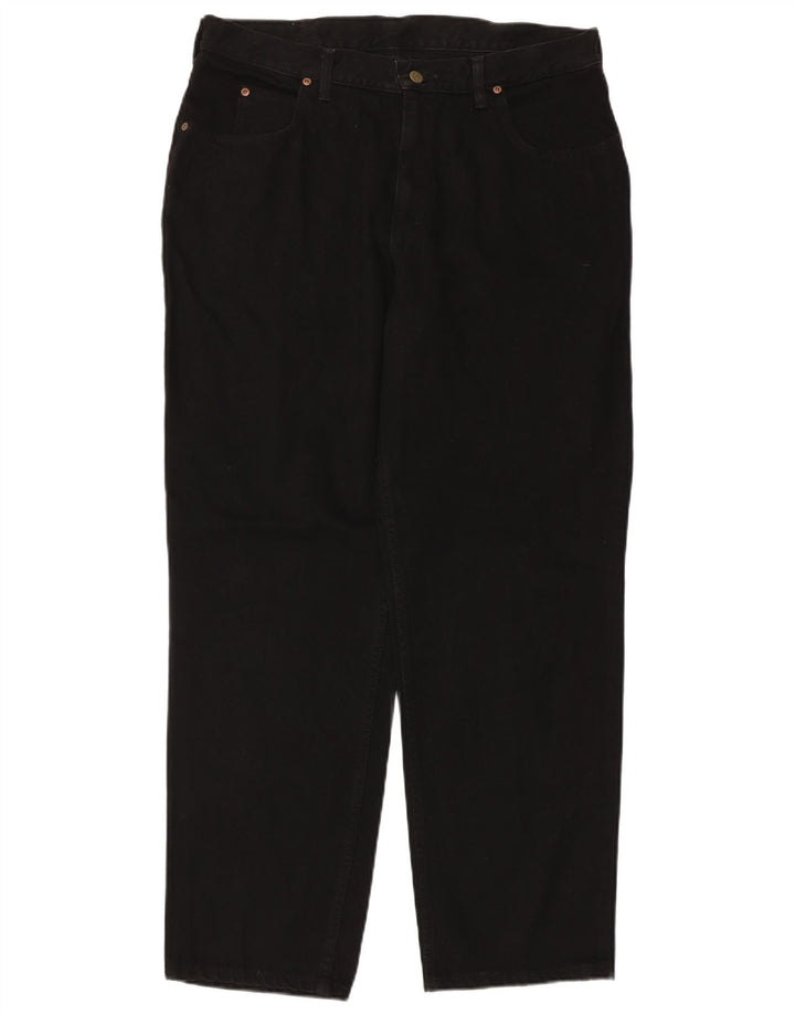 LEE Vaqueros cónicos St.Louis para hombre W38 L32 Algodón negro