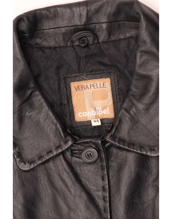Chaqueta de cuero para mujer Conbipel IT 44 Medium Black