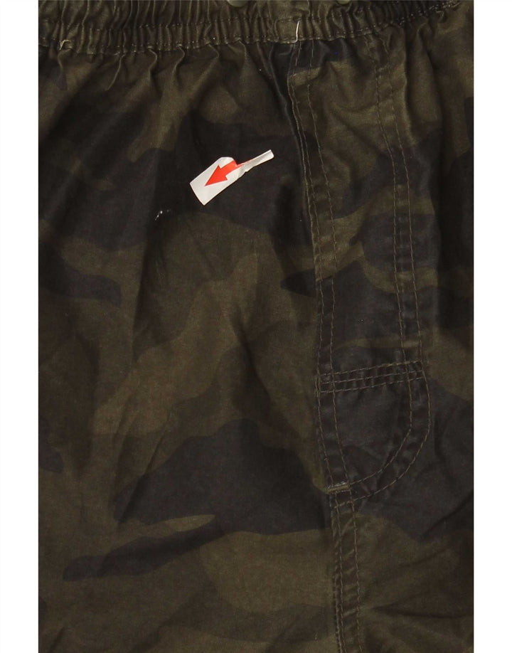 Bañador para hombre French Connection Small Green Camuflaje Poliéster