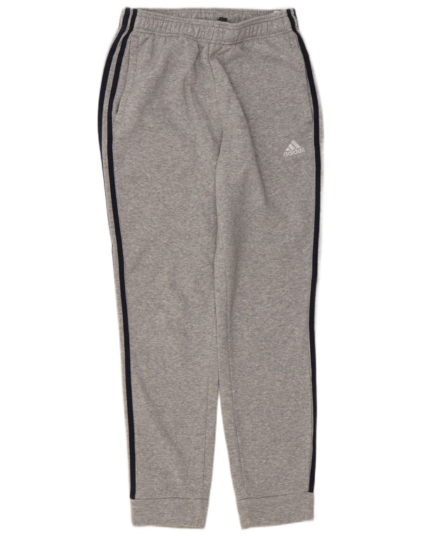 Adidas Hombre Pantalones De Chándal Joggers Small Gris Moteado De Algodón