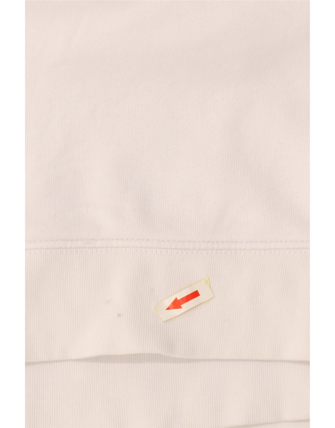 ADIDAS Sudadera gráfica para mujer Jumper UK 14 Grande Algodón blanco