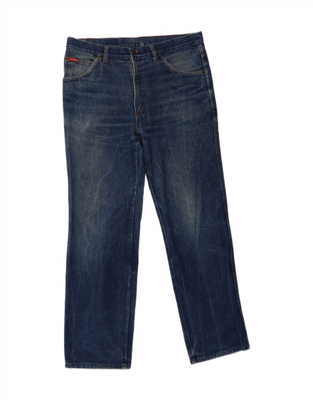 Carrera Hombre 700 Vaqueros Rectos W36 L30 Algodón Azul