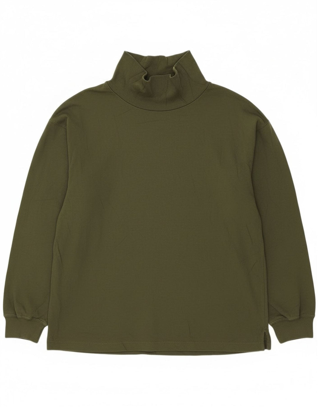 Dockers Top Mujer Manga Larga UK 44 Algodón Caqui Mediano