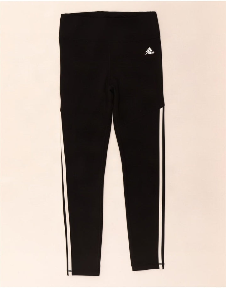 Adidas Leggings Climalite para mujer Reino Unido 12 Mediano Negro Poliéster