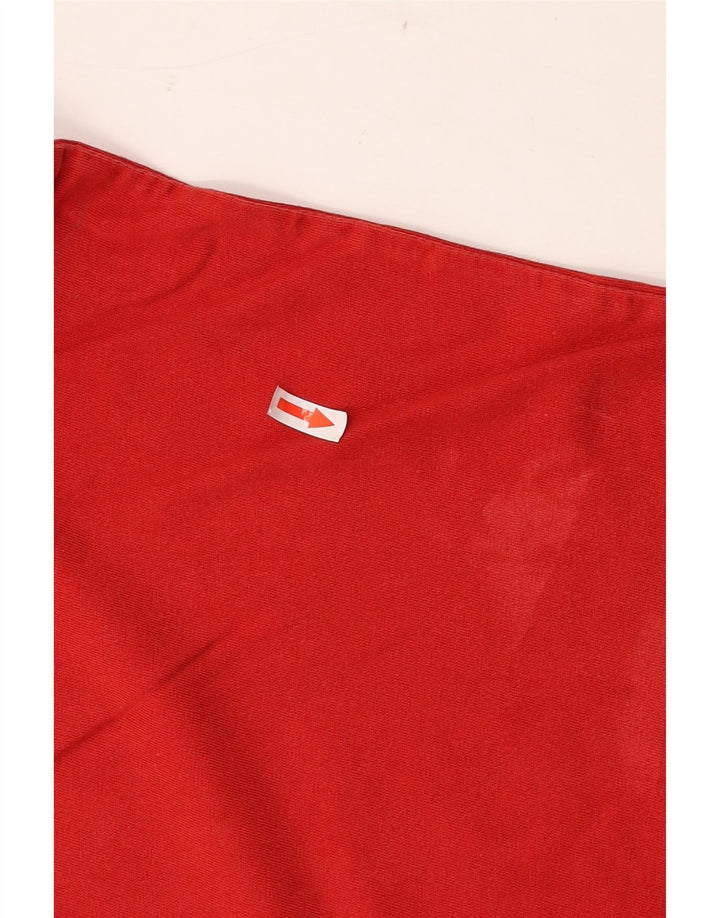 Adidas - Camiseta para hombre, talla grande, color rojo, algodón