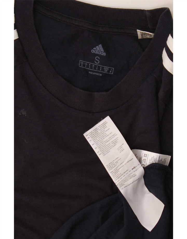 Adidas Hombre Camiseta Top Small Azul Marino Algodón