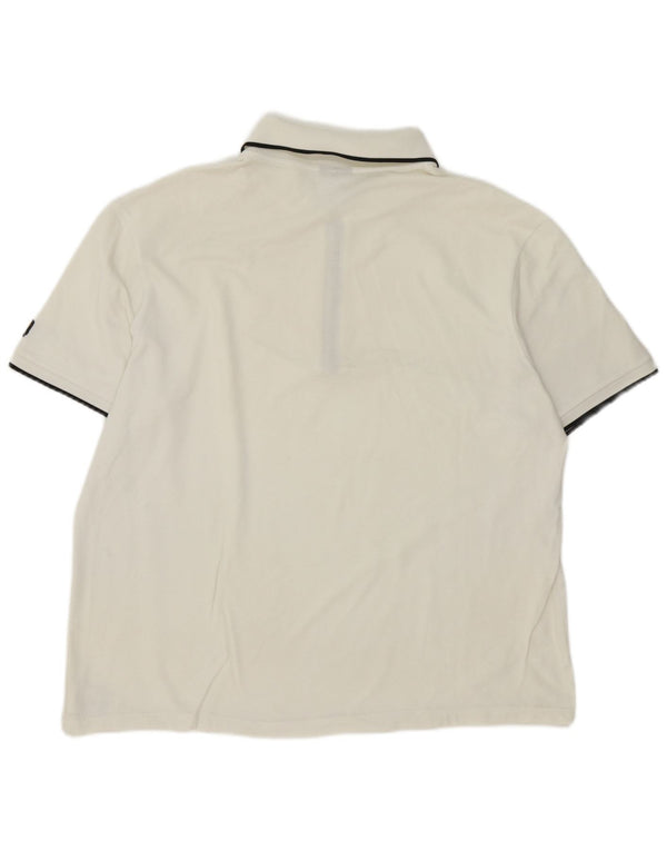 Polo Paul & Shark Hombre XL Algodón A Rayas Blanco