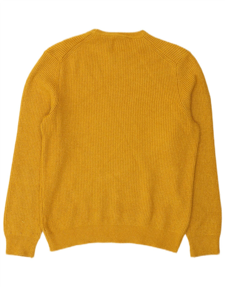 Marks & Spencer Jersey De Cuello Redondo Para Hombre Poliamida Amarillo Medio