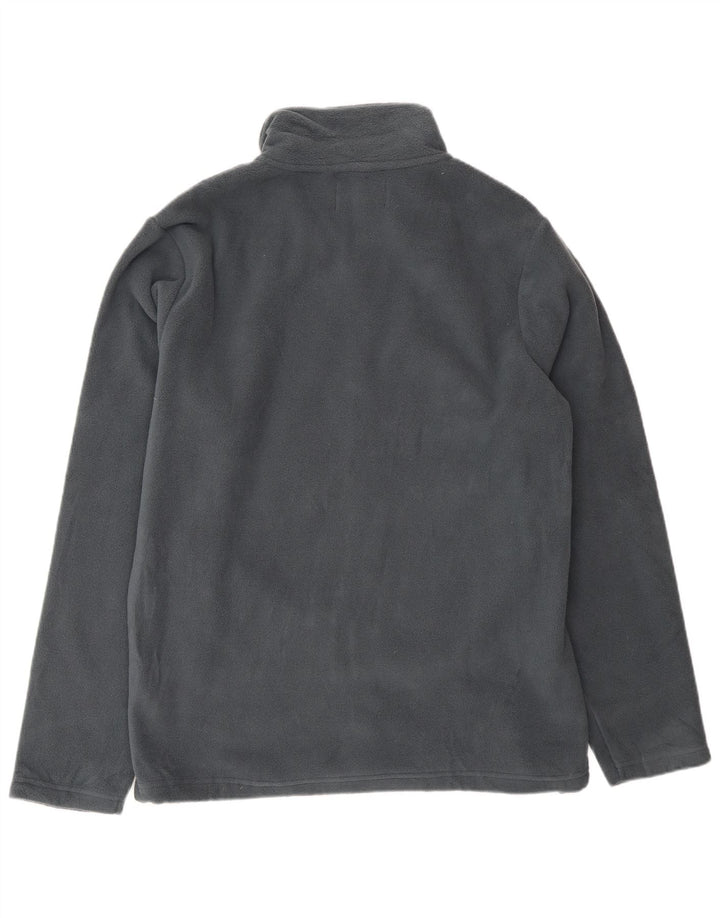 Brugi Chaqueta polar para hombre UK 40 Grande Poliéster gris