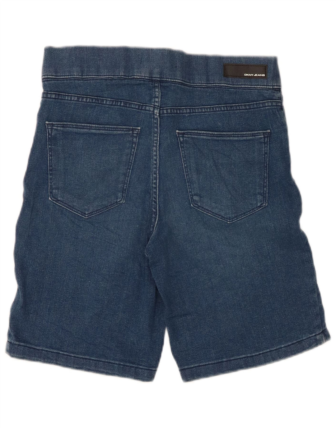 DKNY Pantalones cortos vaqueros para mujer pequeños W30 azul