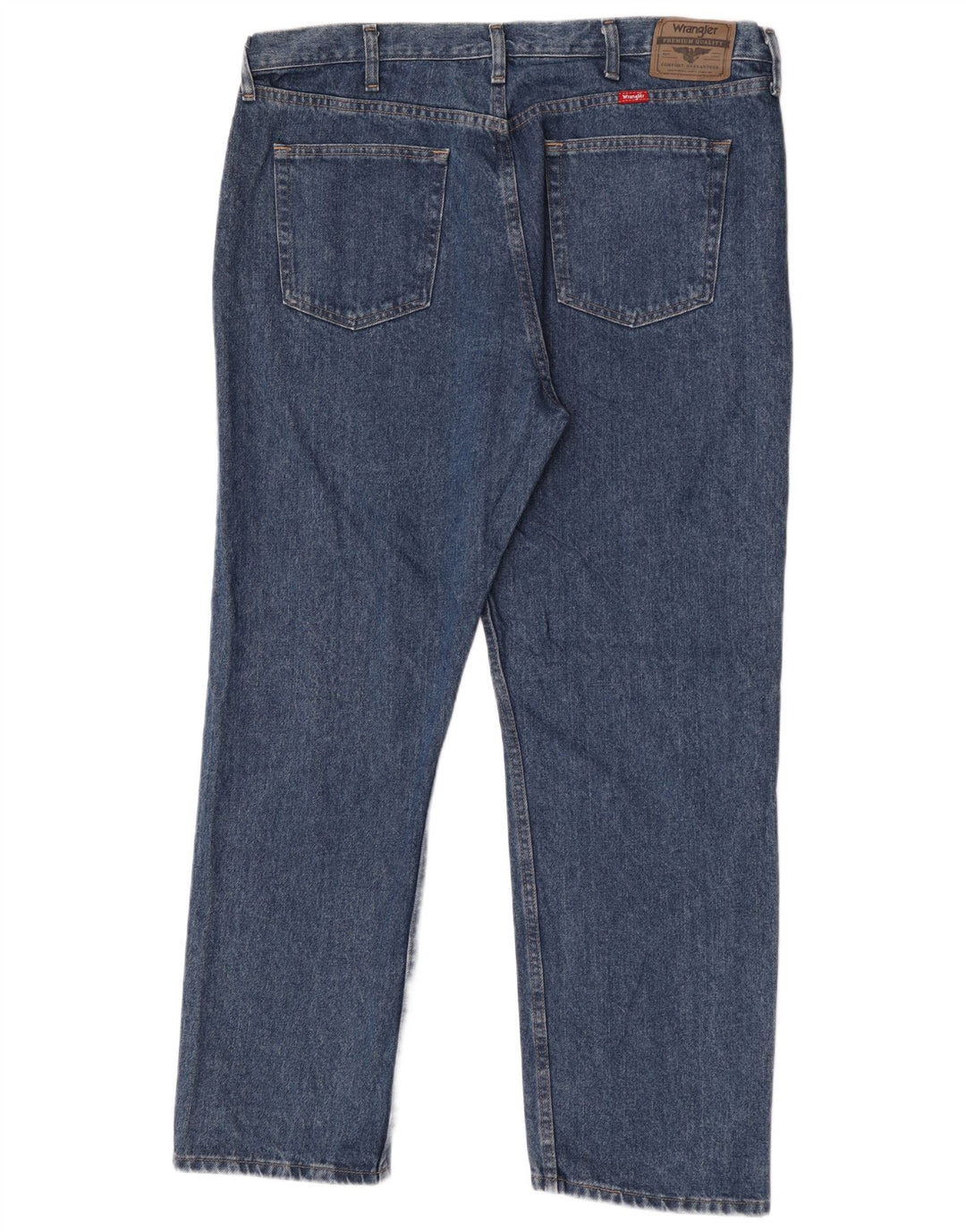 Wrangler Vaqueros rectos de corte regular para hombre W40 L30 Algodón azul