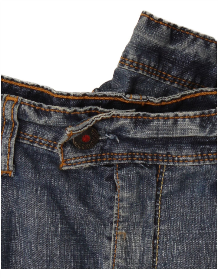 Levi's Minifalda Vaquera Mujer W38 XL Azul