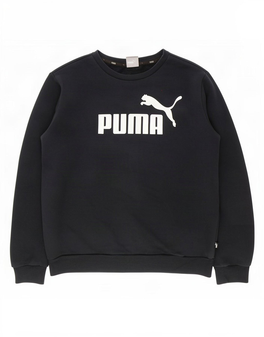 Puma Sudadera Estampada Con Estampado De Algodón Negro Medio Para Hombre